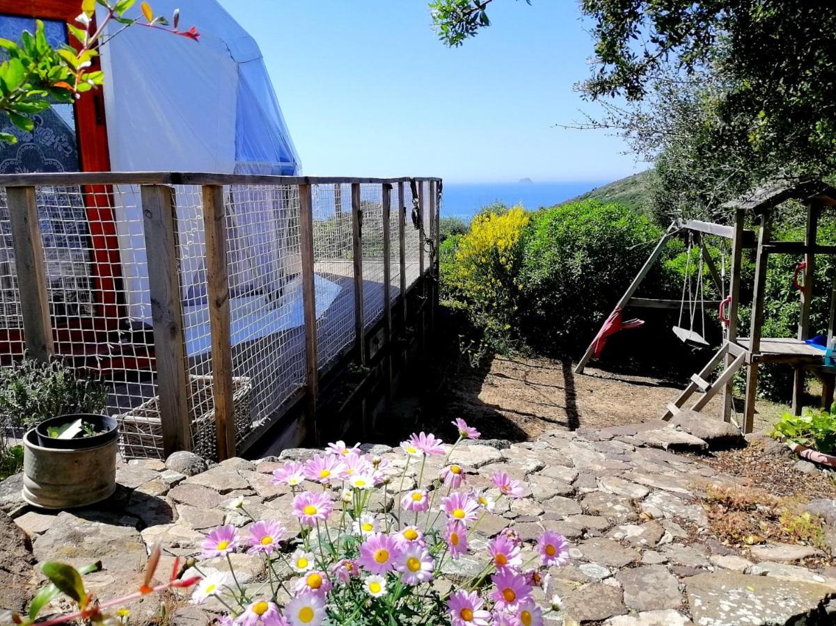 B&B Glamping Semaforo Capo Sperone SantʼAntìoco Zewnętrze zdjęcie